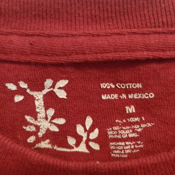 MEN'S LRG CLOTHING EQUIPMENT RED with BLACK T-shirt - Picture 6 of 7